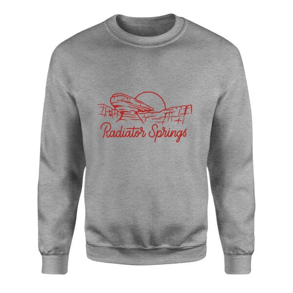 Radiator Springs Sweatshirt S - Gri