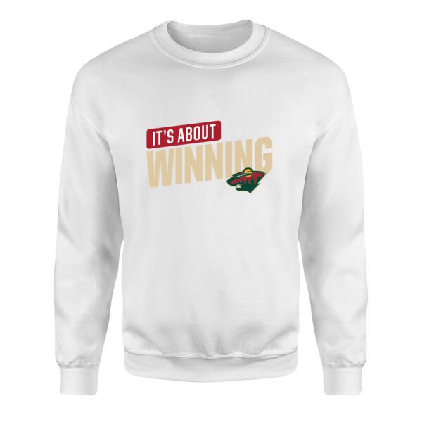 Minnesota Wild W Sweatshirt XL - Beyaz