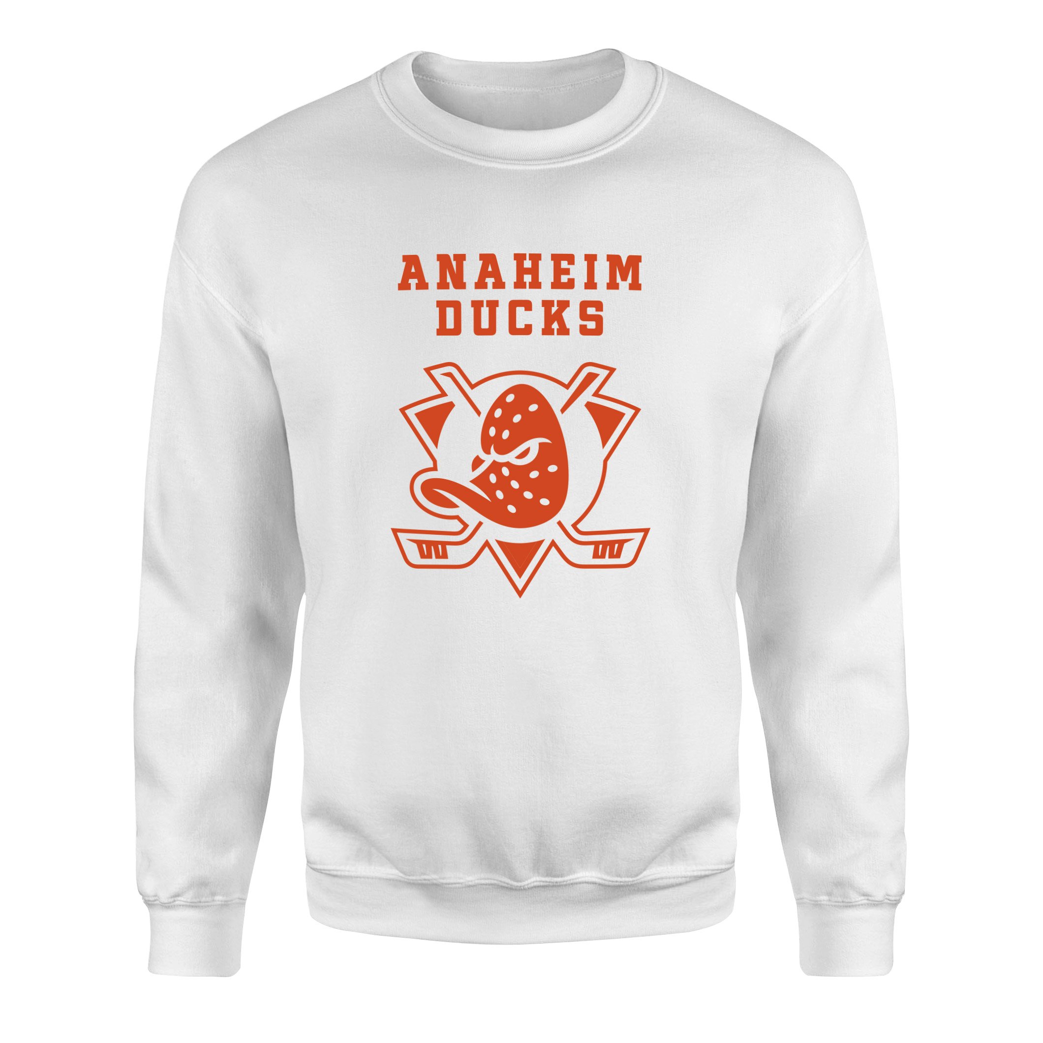 Anaheim Ducks Sweatshirt M - Beyaz
