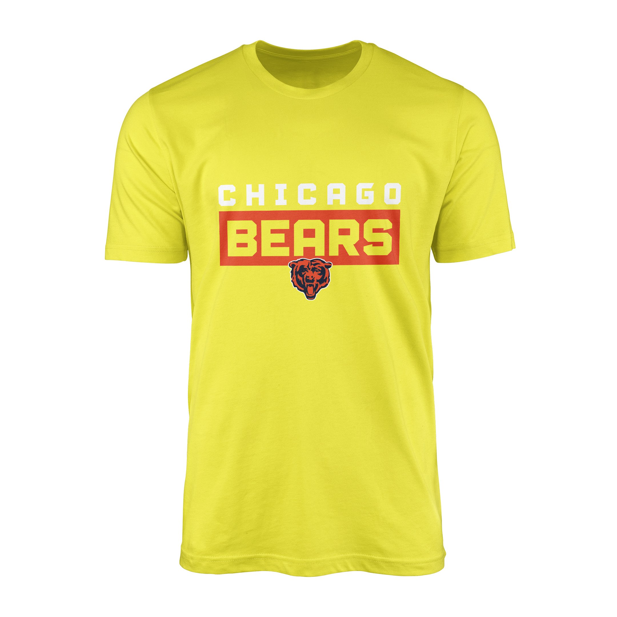 Chicago BEARS Bear Nation Tişört M - Sarı