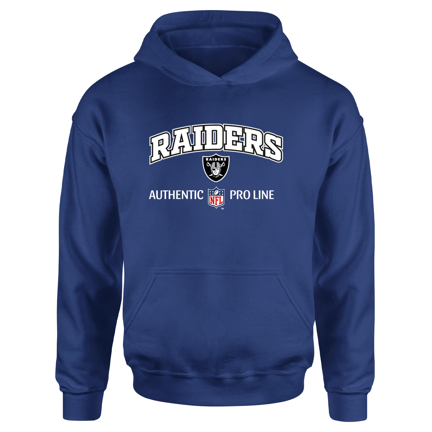Raiders NFL Hoodie S - İndigo Mavisi