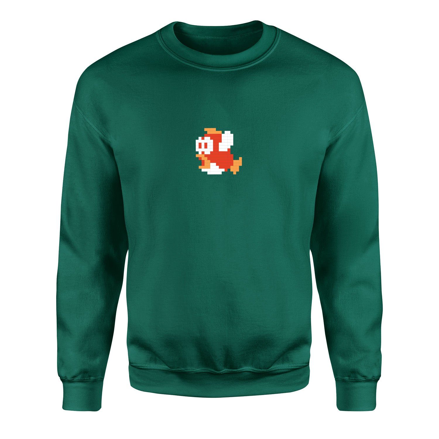 Super Mario Sweatshirt XXL - Nefti Yeşili