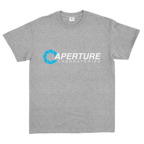 Aperture Laboratories | Half-Life Tişört XL - Gri