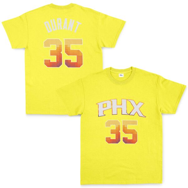 Kevin Durant 35 Phoenix Forma Tişört L - Sarı