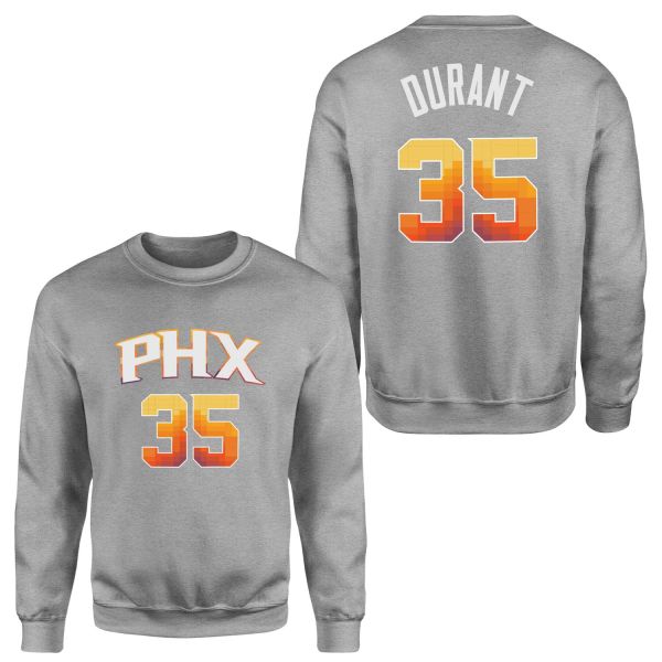 Kevin Durant 35 Phoenix Forma Sweatshirt M - Gri