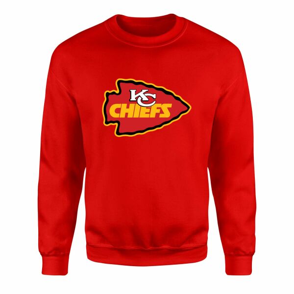 Kansas City Chiefs Sweatshirt M - Kırmızı