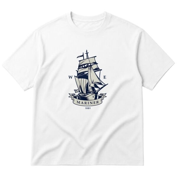 Mariner Denizci Oversize Tişört