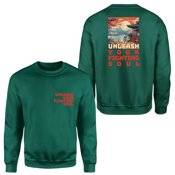 Unleash Your Fighting Soul | Karate Man Sweatshirt