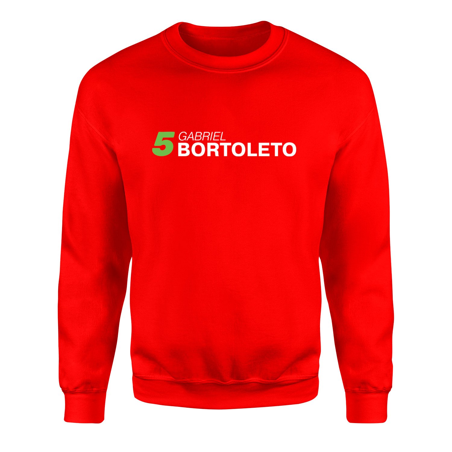 Gabriel Bortoleto 5 Sweatshirt S - Kırmızı