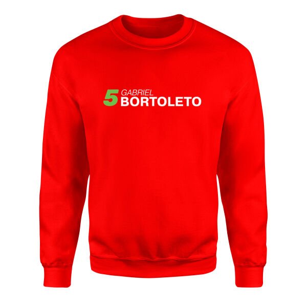Gabriel Bortoleto 5 Sweatshirt S - Kırmızı