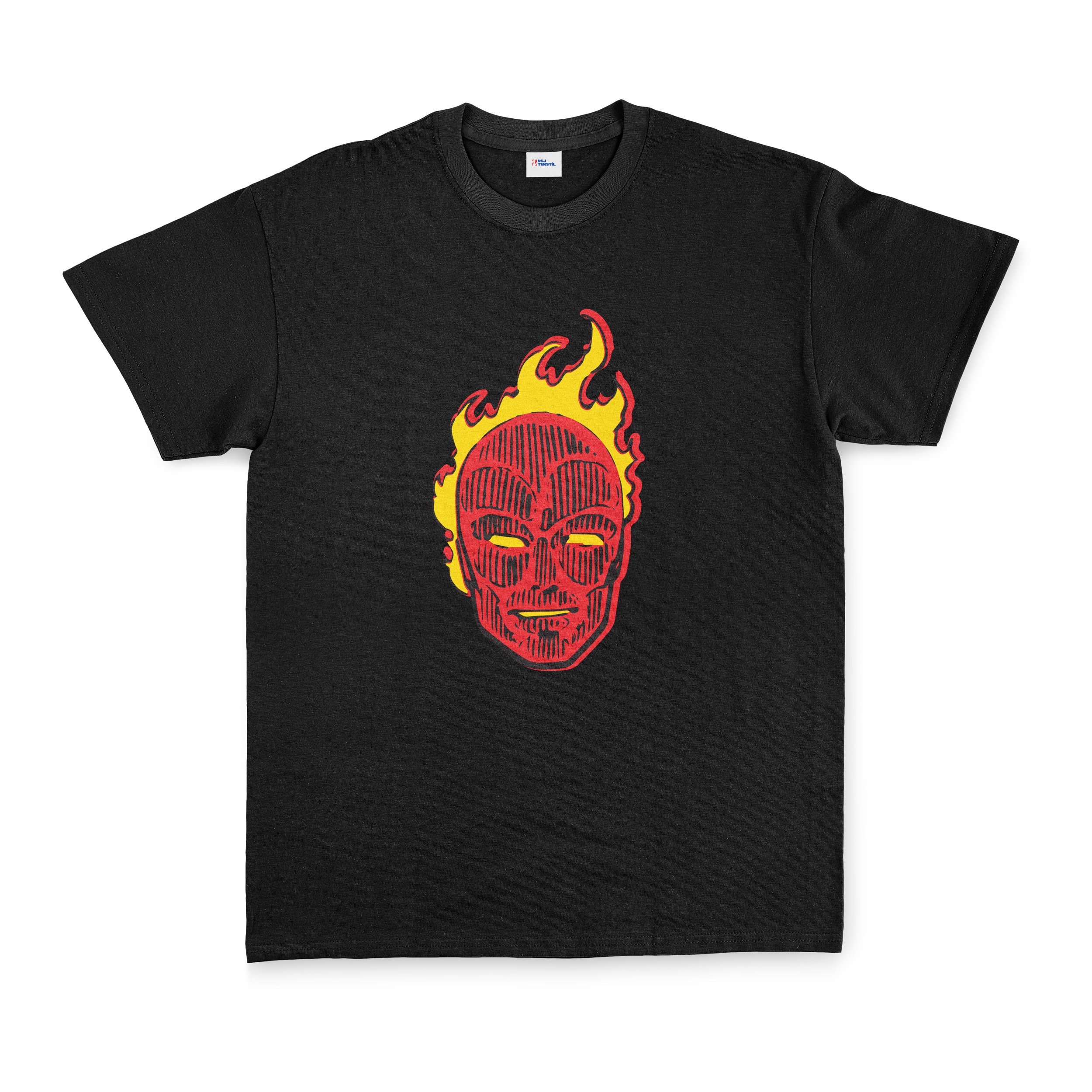 Human Torch Tişört XL - Siyah