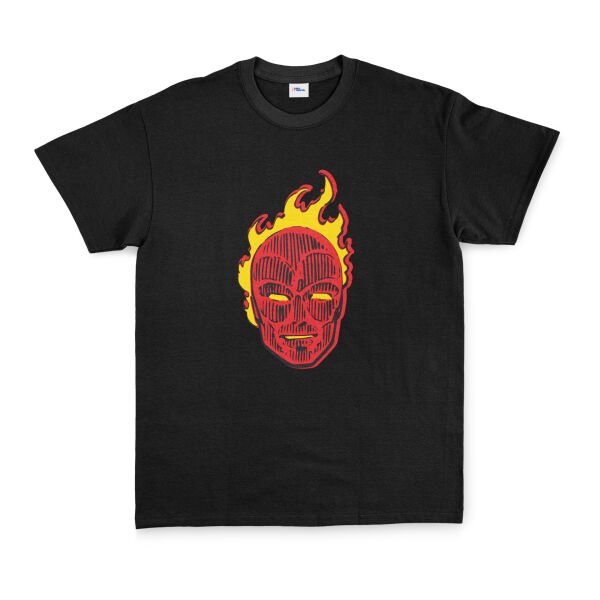 Human Torch Tişört XL - Siyah