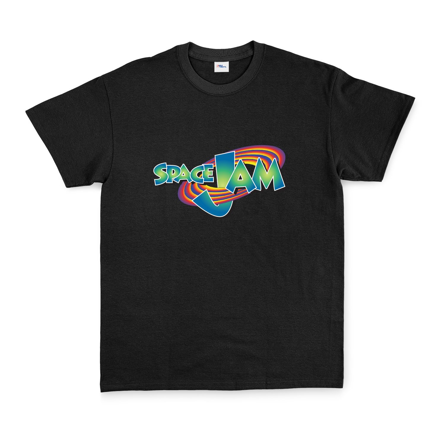 Space Jam Tişört XXL - Siyah