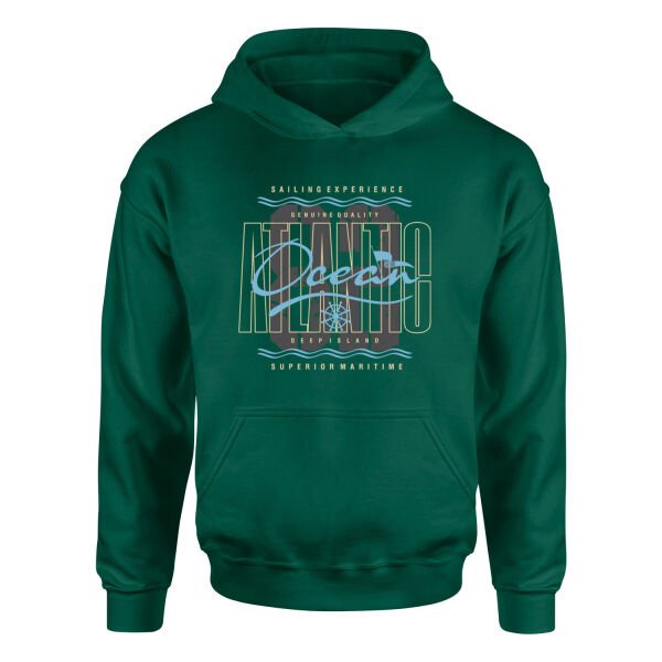 Atlantic Ocean Hoodie S - Nefti Yeşili