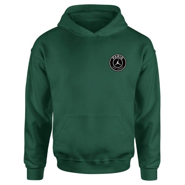PSG X Air Jordan Hoodie S - Nefti Yeşili