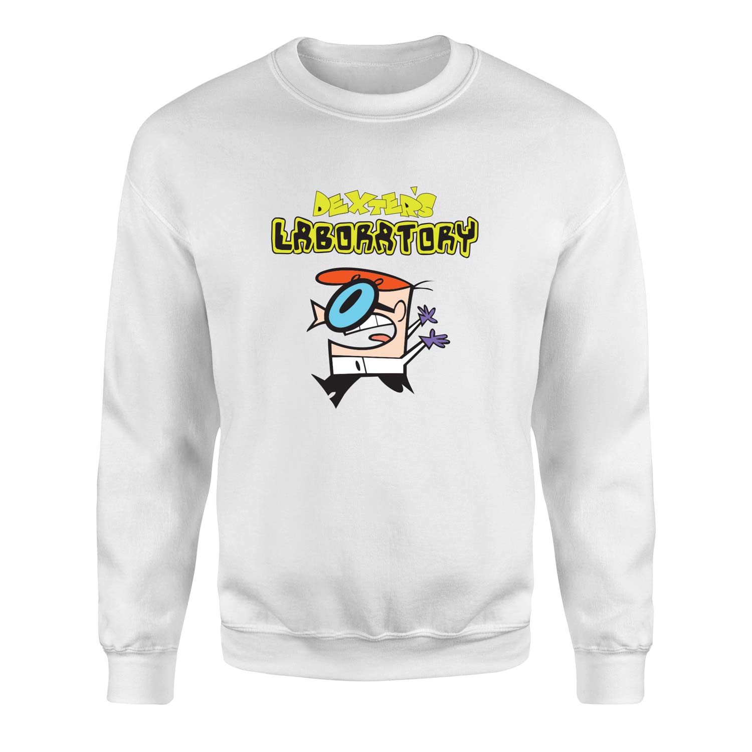 Dexter Lab Sweatshirt S - Beyaz