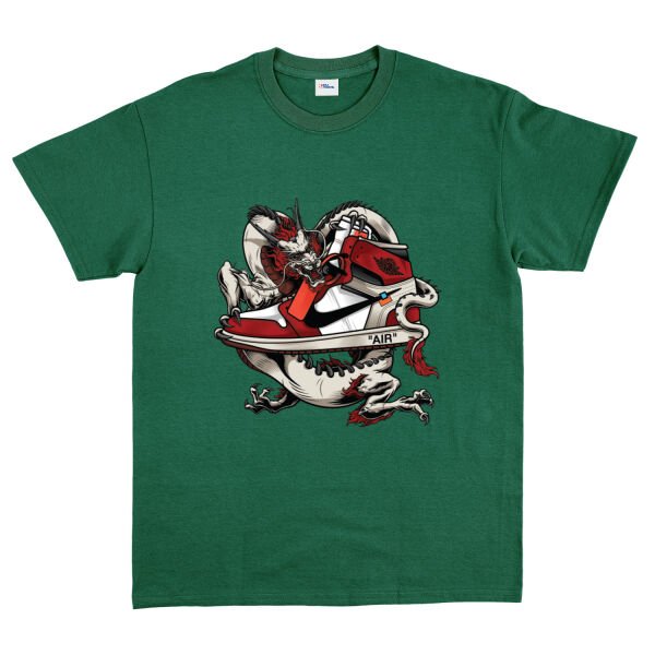 Air Jordan Dragon Tişört S - Nefti Yeşili