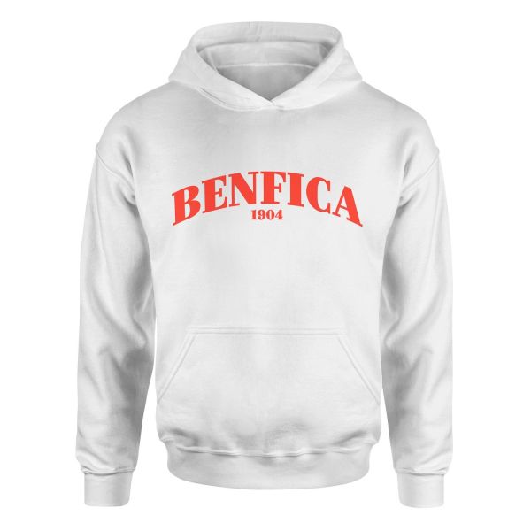 Benfica 1904 Hoodie L - Beyaz