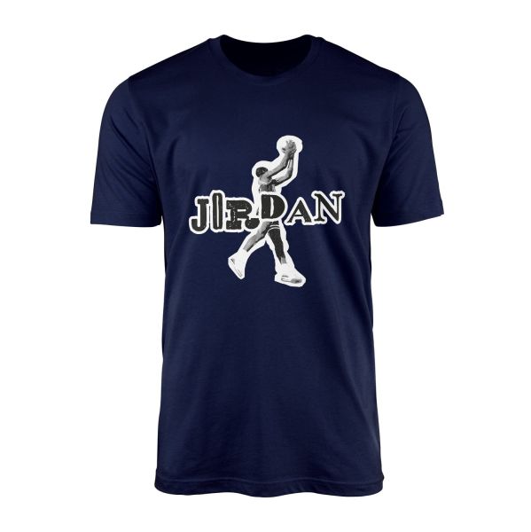 Jordan Dunks Tişört L - İndigo Mavisi