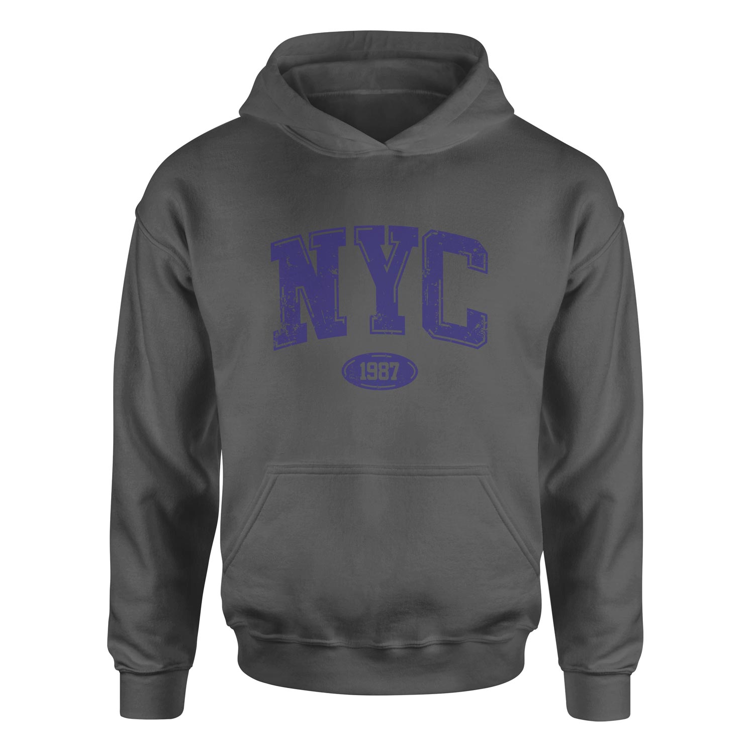 NYC 1987 Hoodie XXL - Füme