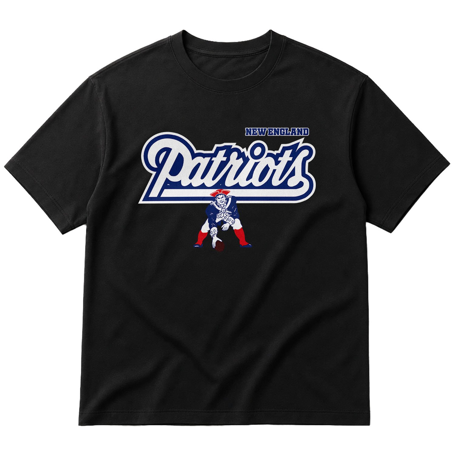 New England Patriots | Pat Patriot Oversize Tişört M - Siyah