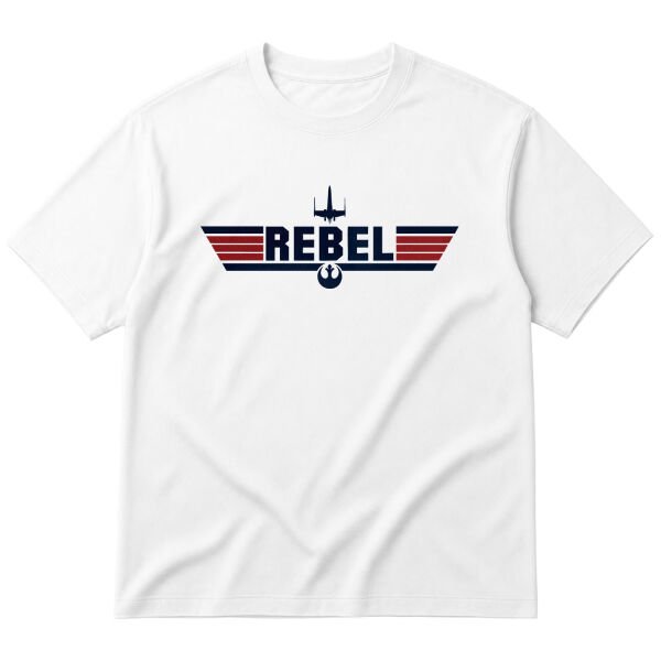 Rebellion Oversize Tişört S - Beyaz