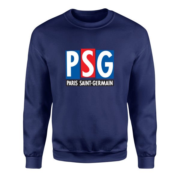 Paris Saint Germain 92-96 Sweatshirt M - İndigo Mavisi