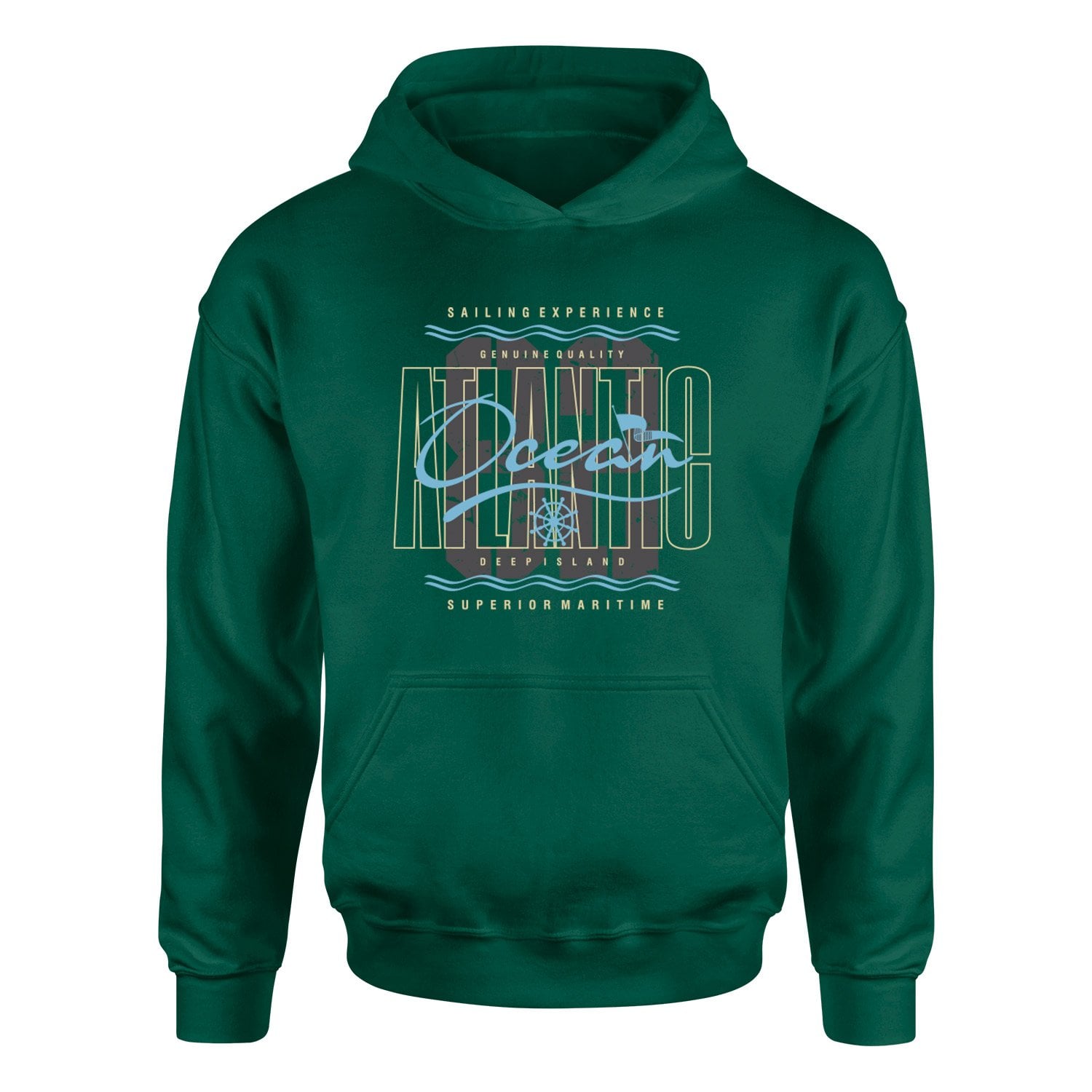 Atlantic Ocean Hoodie M - Nefti Yeşili