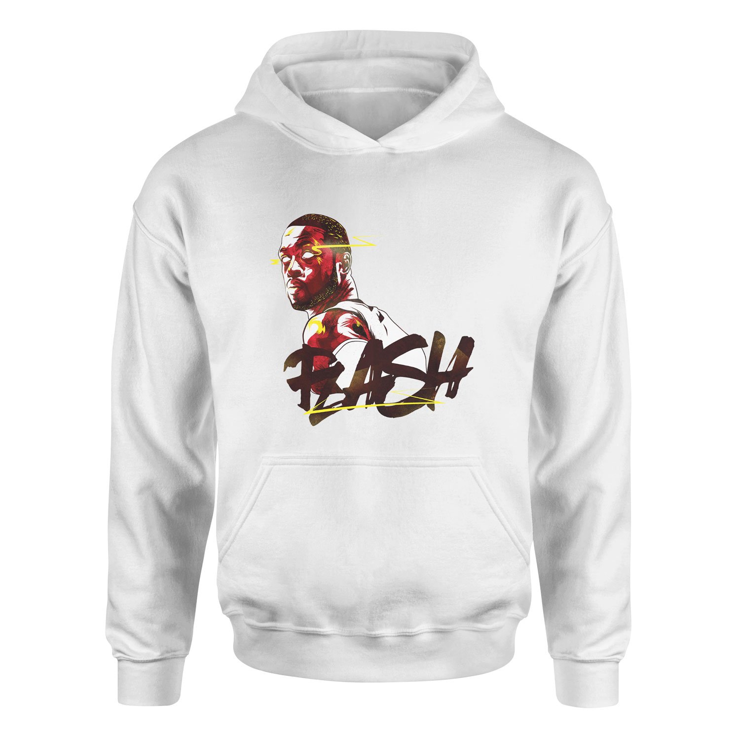 Dwayne “Flash” Wade Hoodie XXL - Beyaz