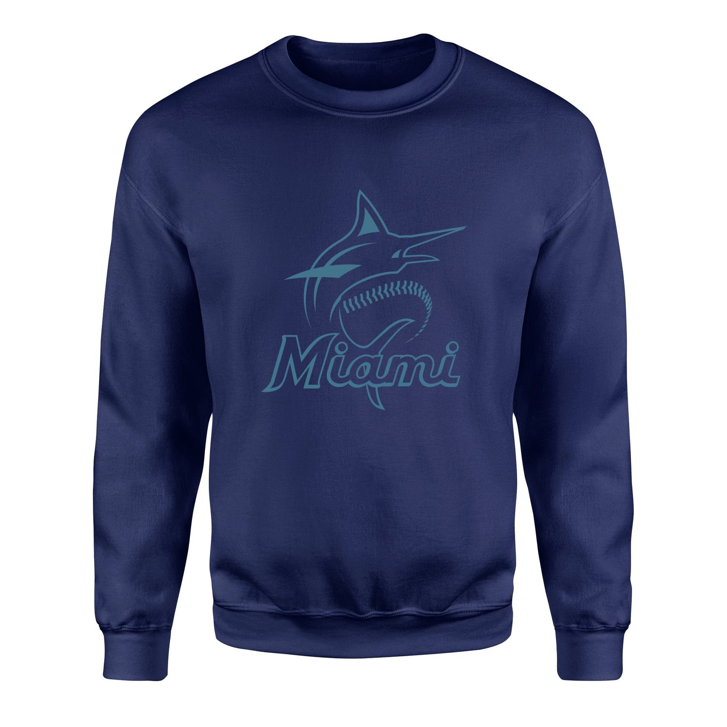 The Marlins Sweatshirt XXL - İndigo Mavisi