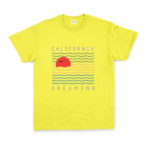 California Dreamin’ Tişört S - Sarı