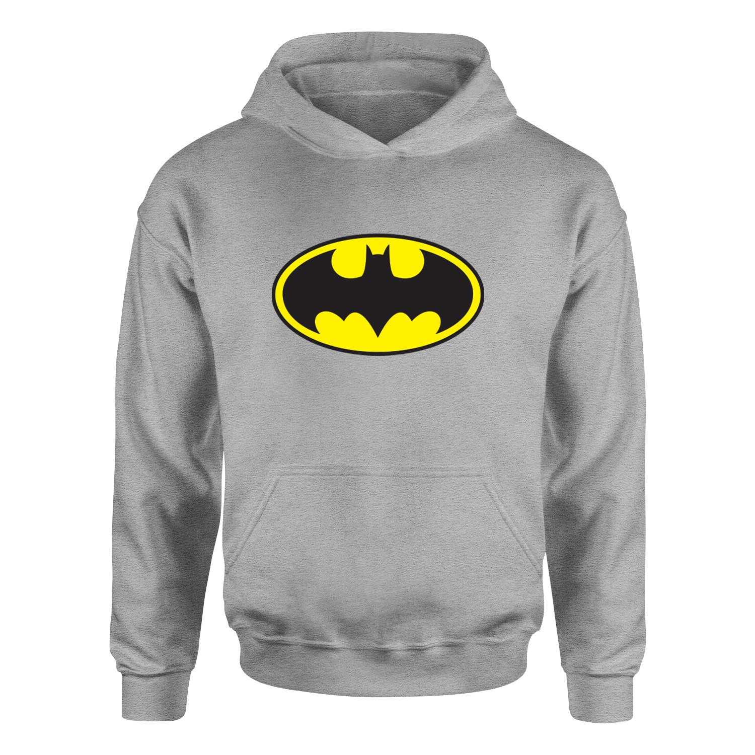 Batman Hoodie S - Gri