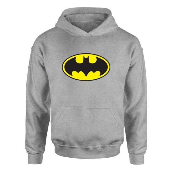 Batman Hoodie S - Gri
