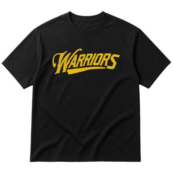 Warriors Oversize Tişört M - Siyah