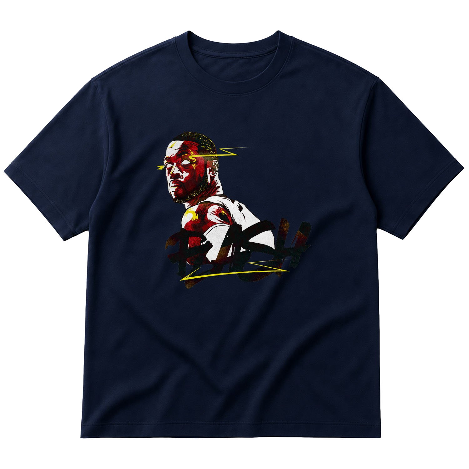 Dwayne “Flash” Wade Oversize Tişört L - İndigo Mavisi