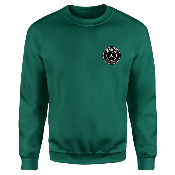 PSG X Air Jordan Sweatshirt S - Nefti Yeşili