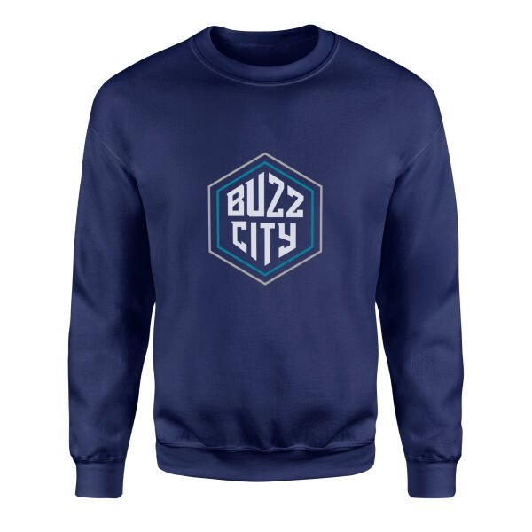 Buzz City Sweatshirt XL - İndigo Mavisi