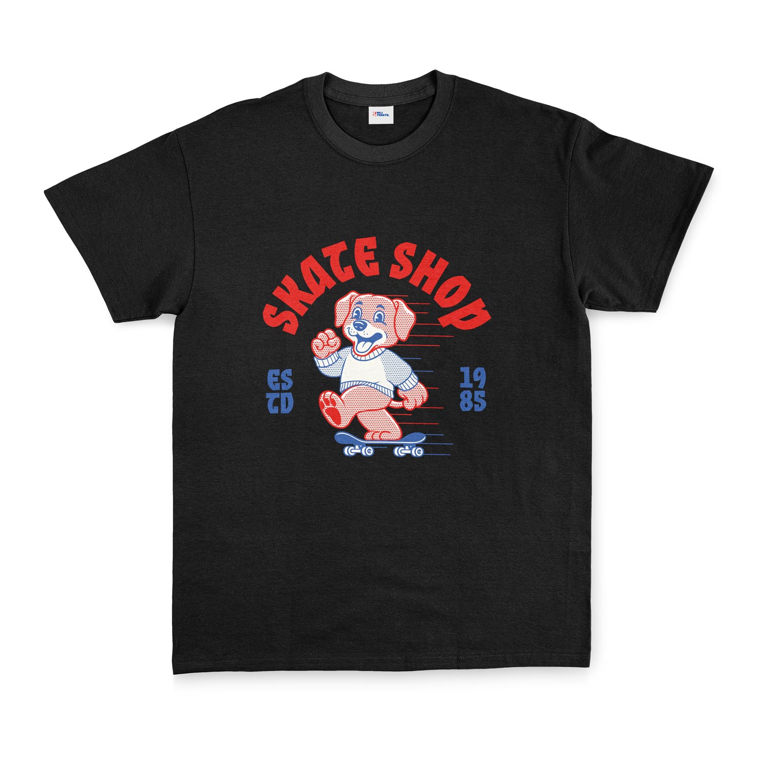 Skate Shop Tişört S - Siyah