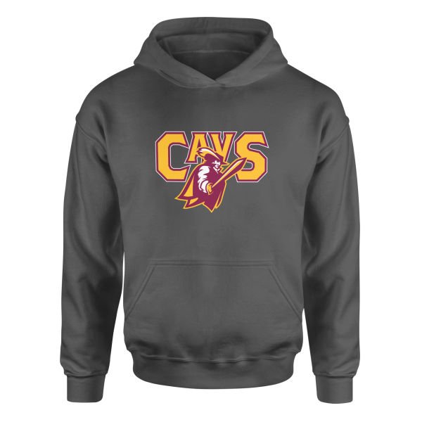 CAVS Basketball Hoodie S - Füme