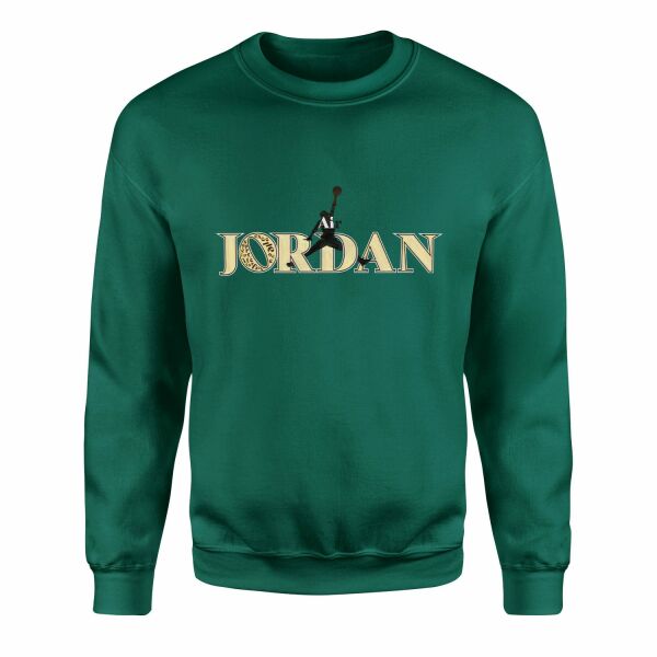 Air Jordan Exellence Sweatshirt M - Nefti Yeşili