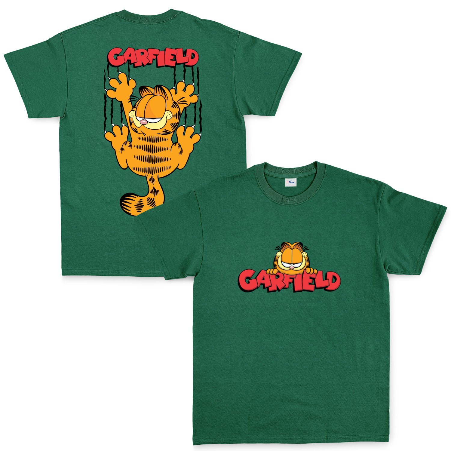 Garfield SP Tişört S - Nefti Yeşili