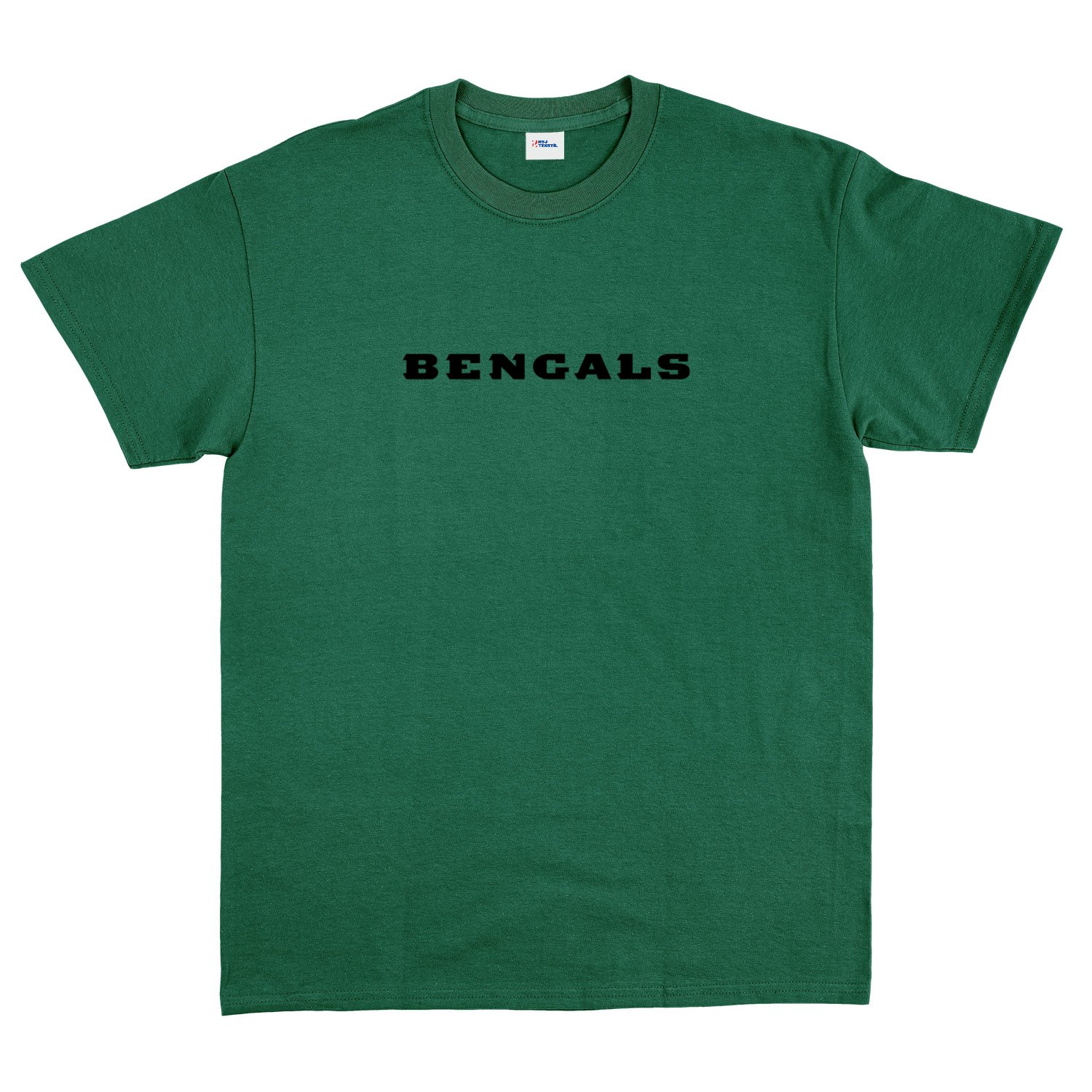 CIN BENGALS Iconic Tişört XXL - Nefti Yeşili