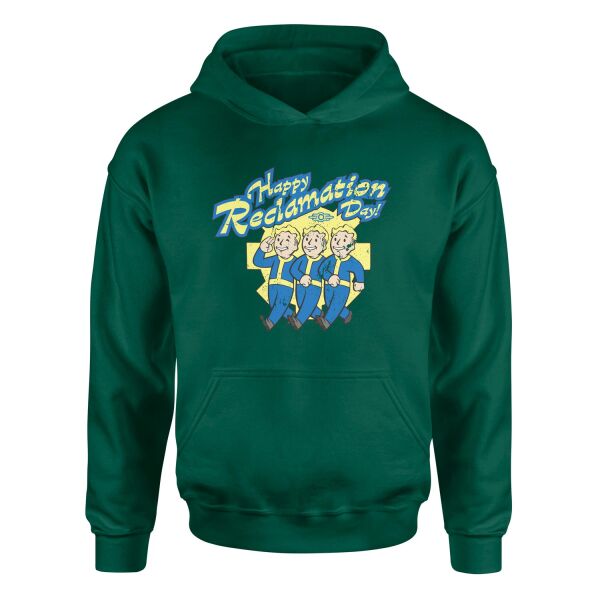 Happy Reclamation Day Hoodie XL - Nefti Yeşili