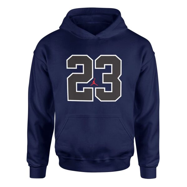 Air Jordan 23 Hoodie XL - İndigo Mavisi