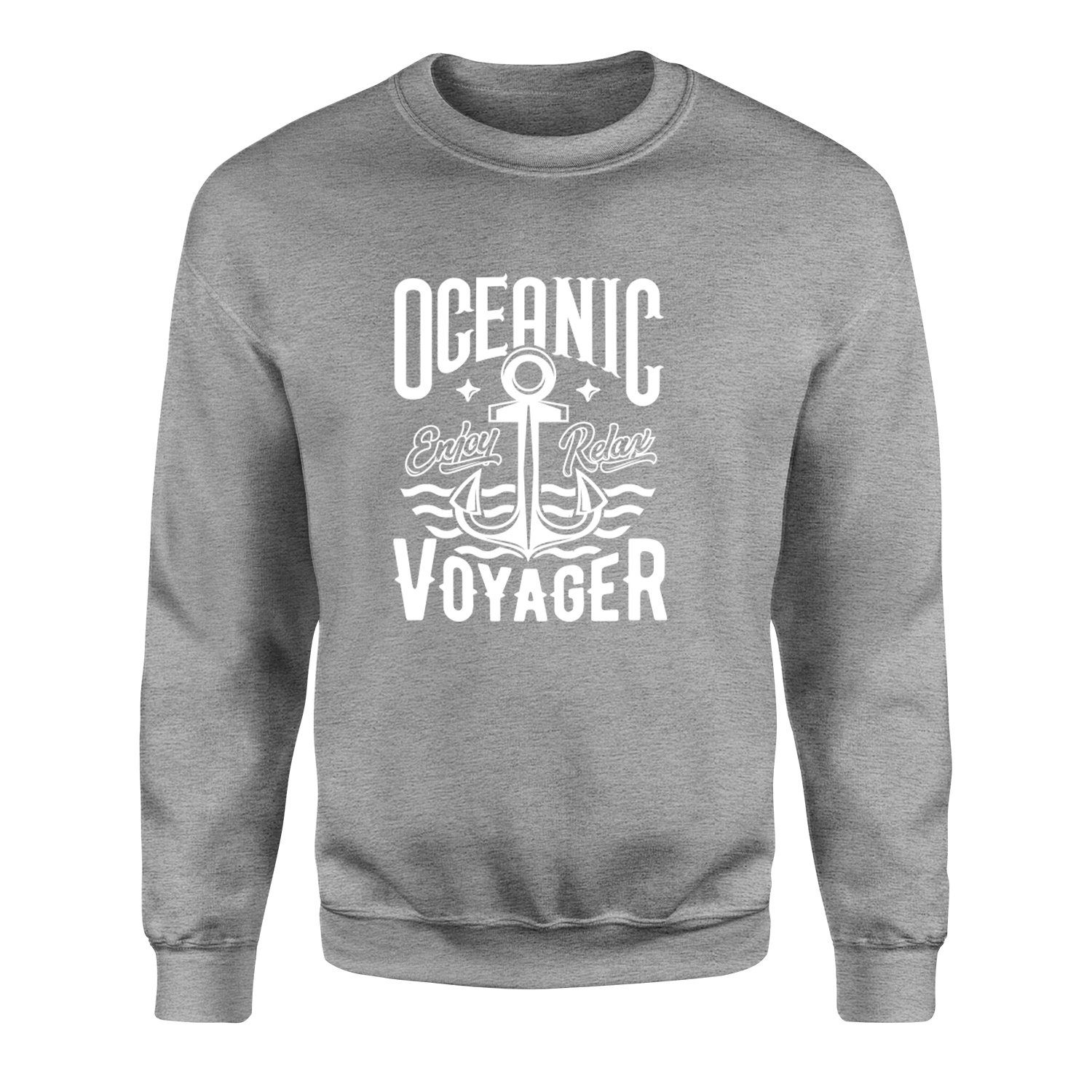 Oceanic Voyager Sweatshirt L - Gri