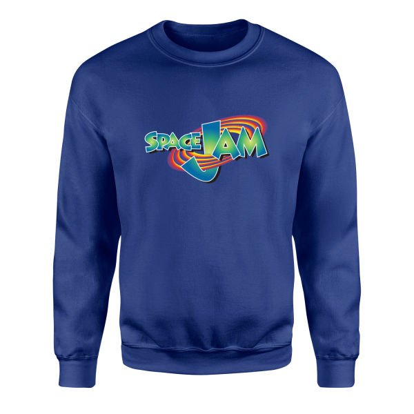 Space Jam Sweatshirt L - İndigo Mavisi