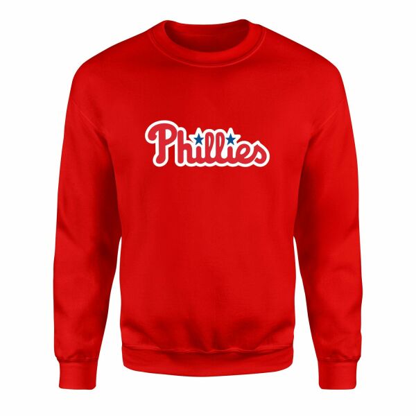The Phillies Sweatshirt S - Kırmızı