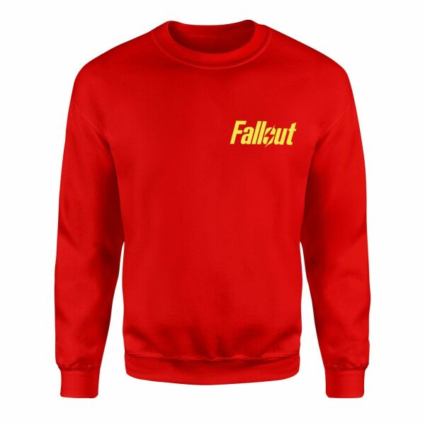 Fallout Sweatshirt S - Kırmızı