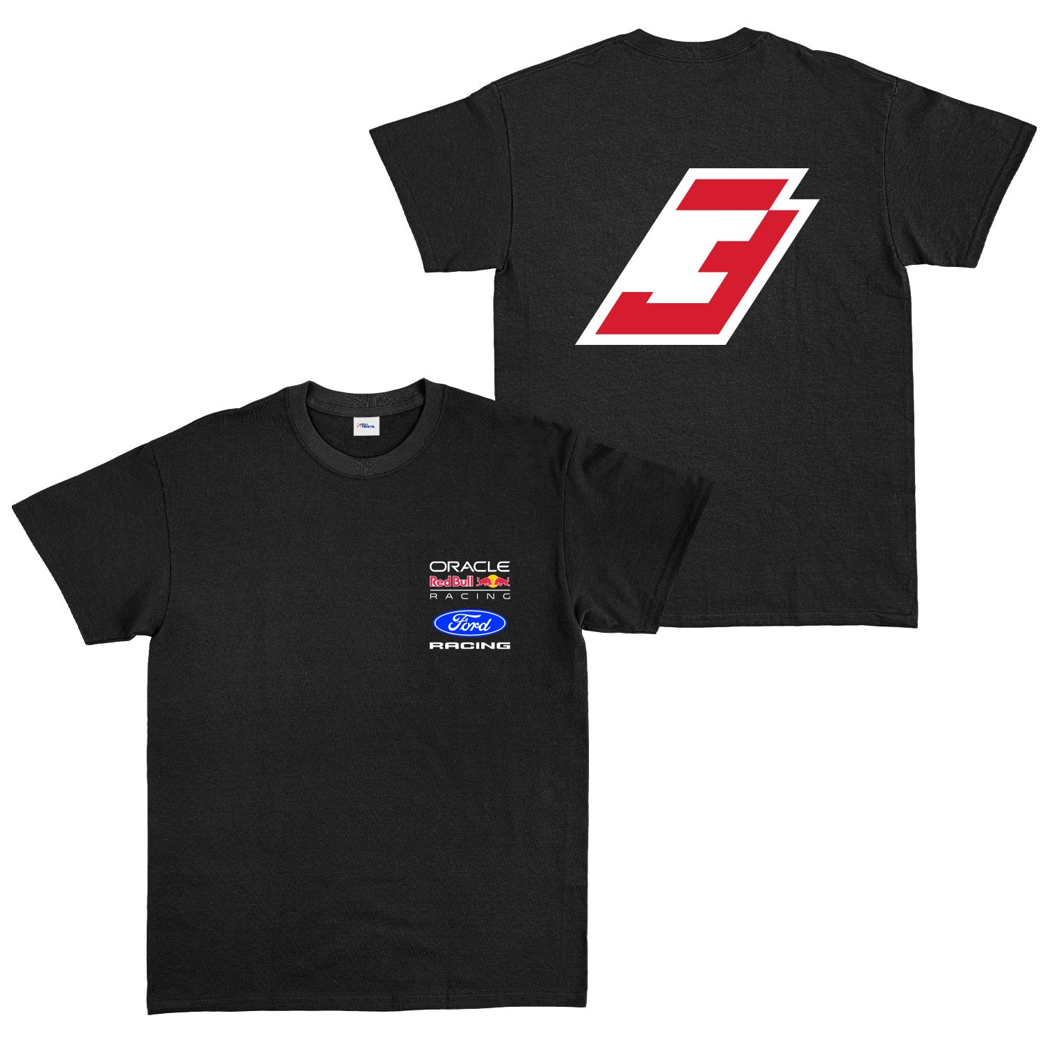 Max Verstappen Red Bull Jersey Tişört XXL - Siyah