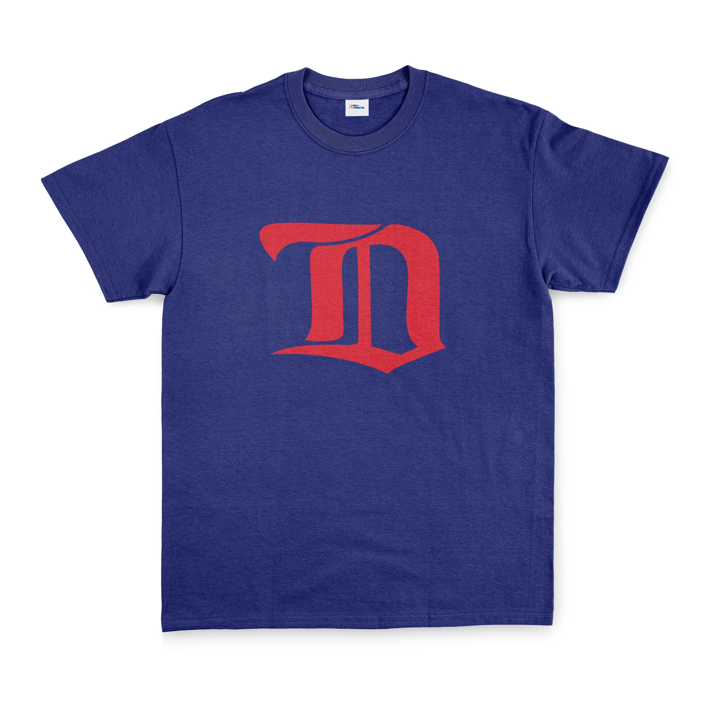 Detroit Red Wings Retro Tişört L - İndigo Mavisi
